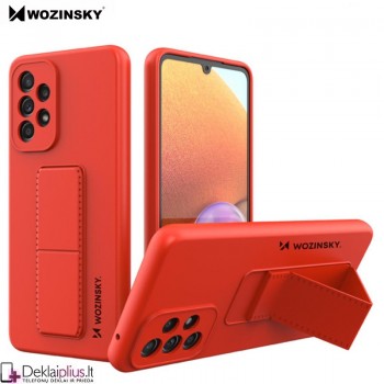 Wozinsky 4in1 švelnaus silikono dėklas - raudonas (telefonui Samsung A33 5G)